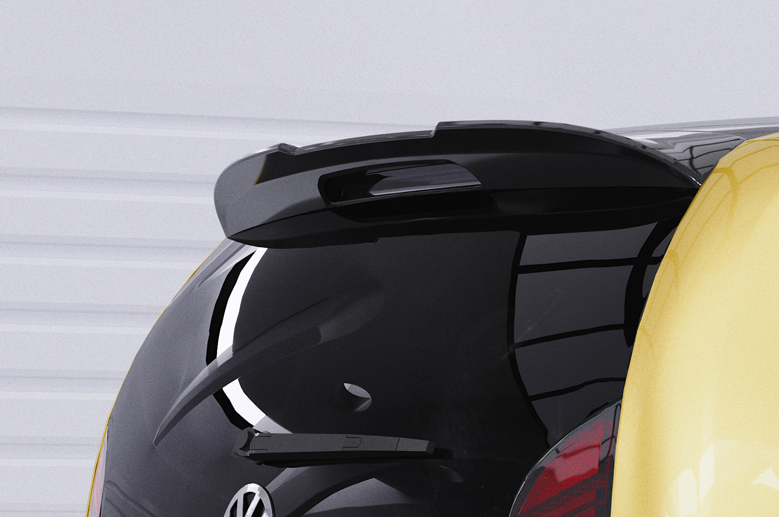 CSR Heckspoiler | Heckflügel mit ABE für VW Up! / Seat Mii / Skoda Citigo HF019