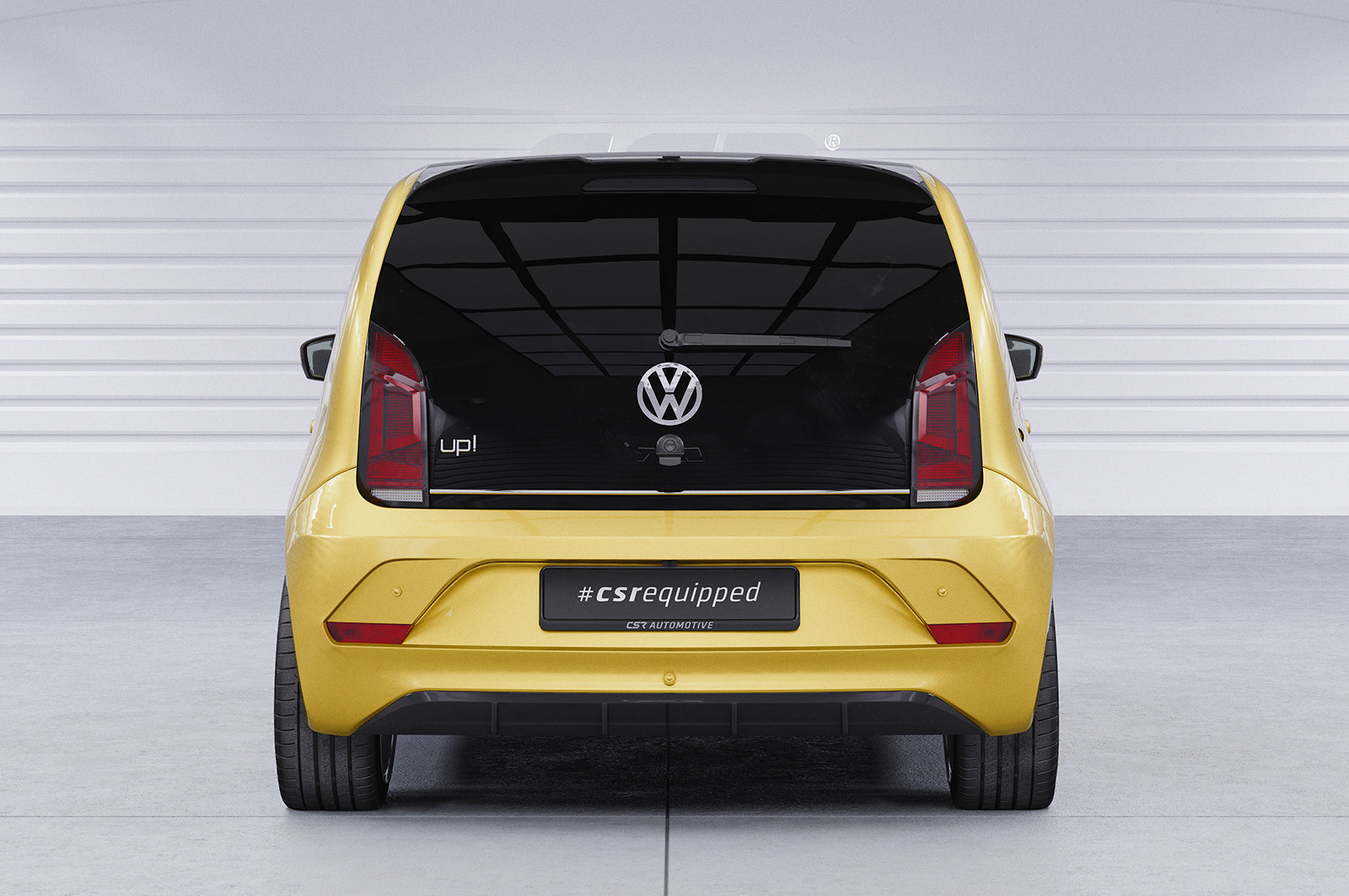 CSR Heckspoiler | Heckflügel mit ABE für VW Up! / Seat Mii / Skoda Citigo HF019