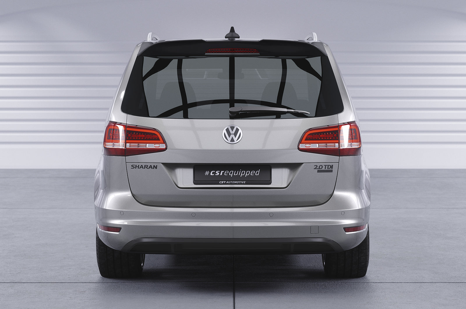 CSR Heckspoiler | Heckflügel mit ABE für VW Sharan II / Seat Alhambra II HF024