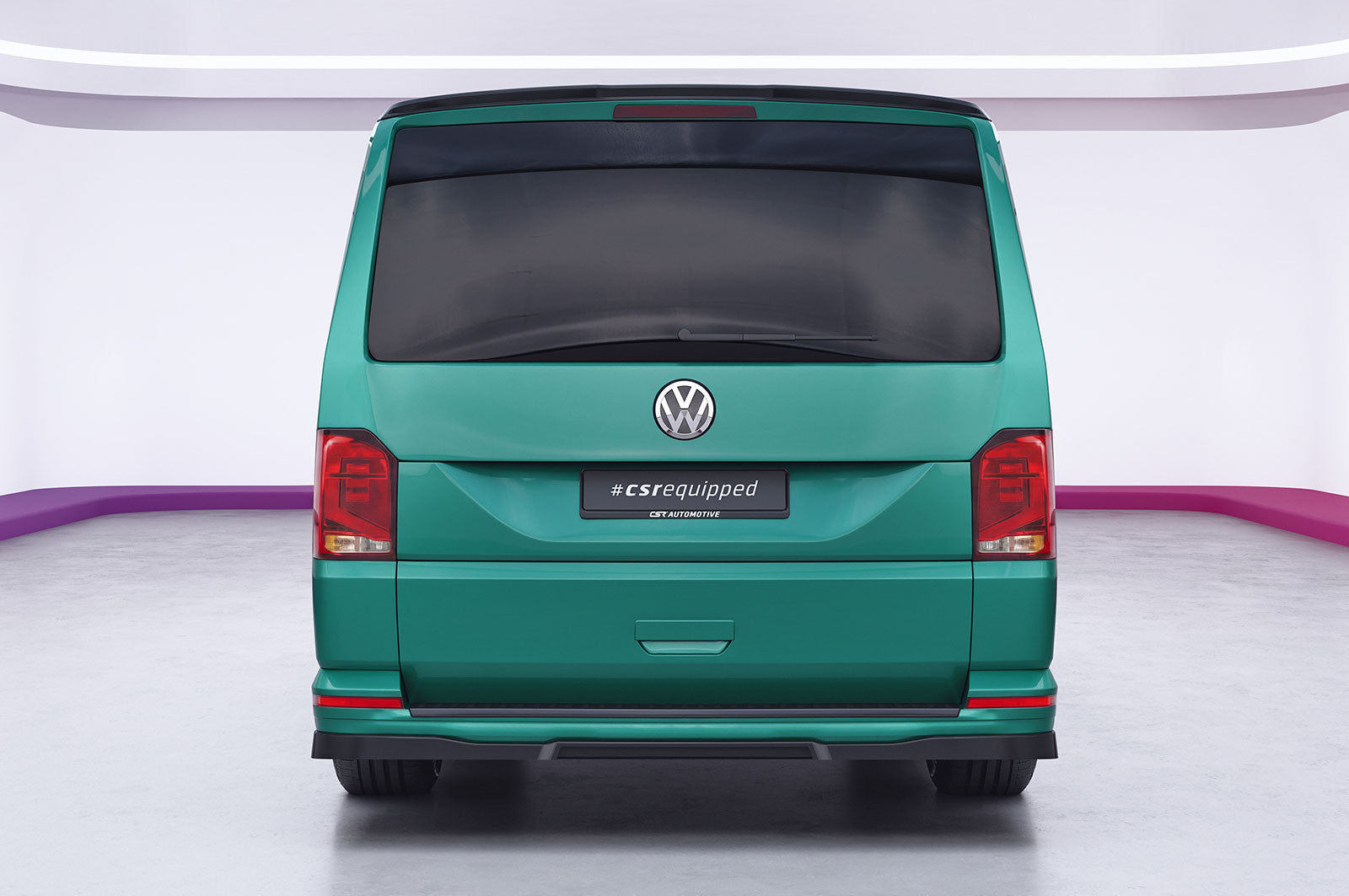 CSR Heckspoiler | Heckflügel mit ABE für VW T6 / T6.1 HF030-L Unlackiert roh (Lackierung erforderlich)