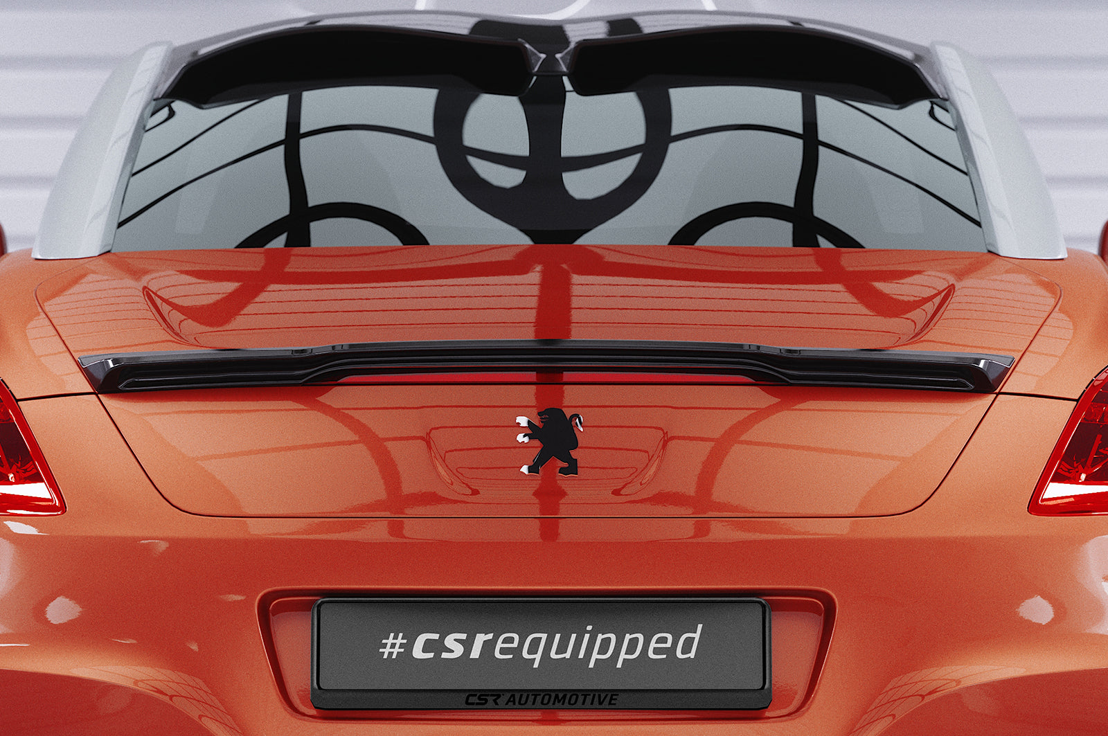 CSR Heckspoiler | Heckflügel mit ABE für Peugeot RCZ HF034