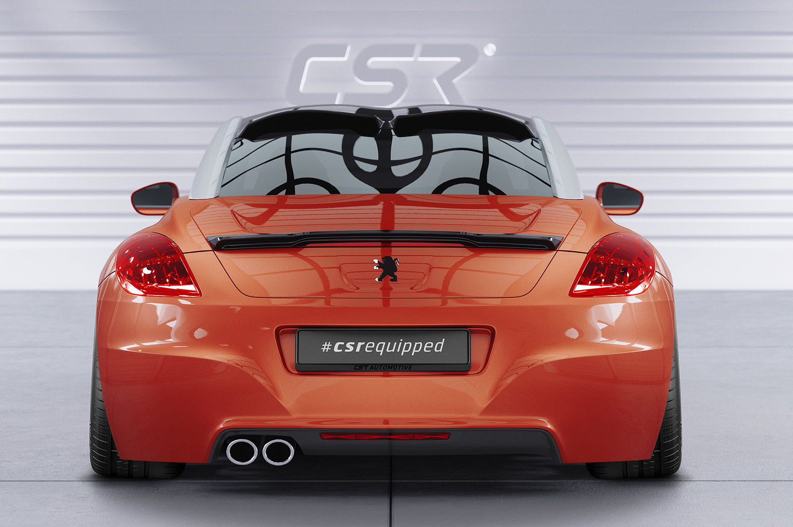 CSR Heckspoiler | Heckflügel mit ABE für Peugeot RCZ HF034