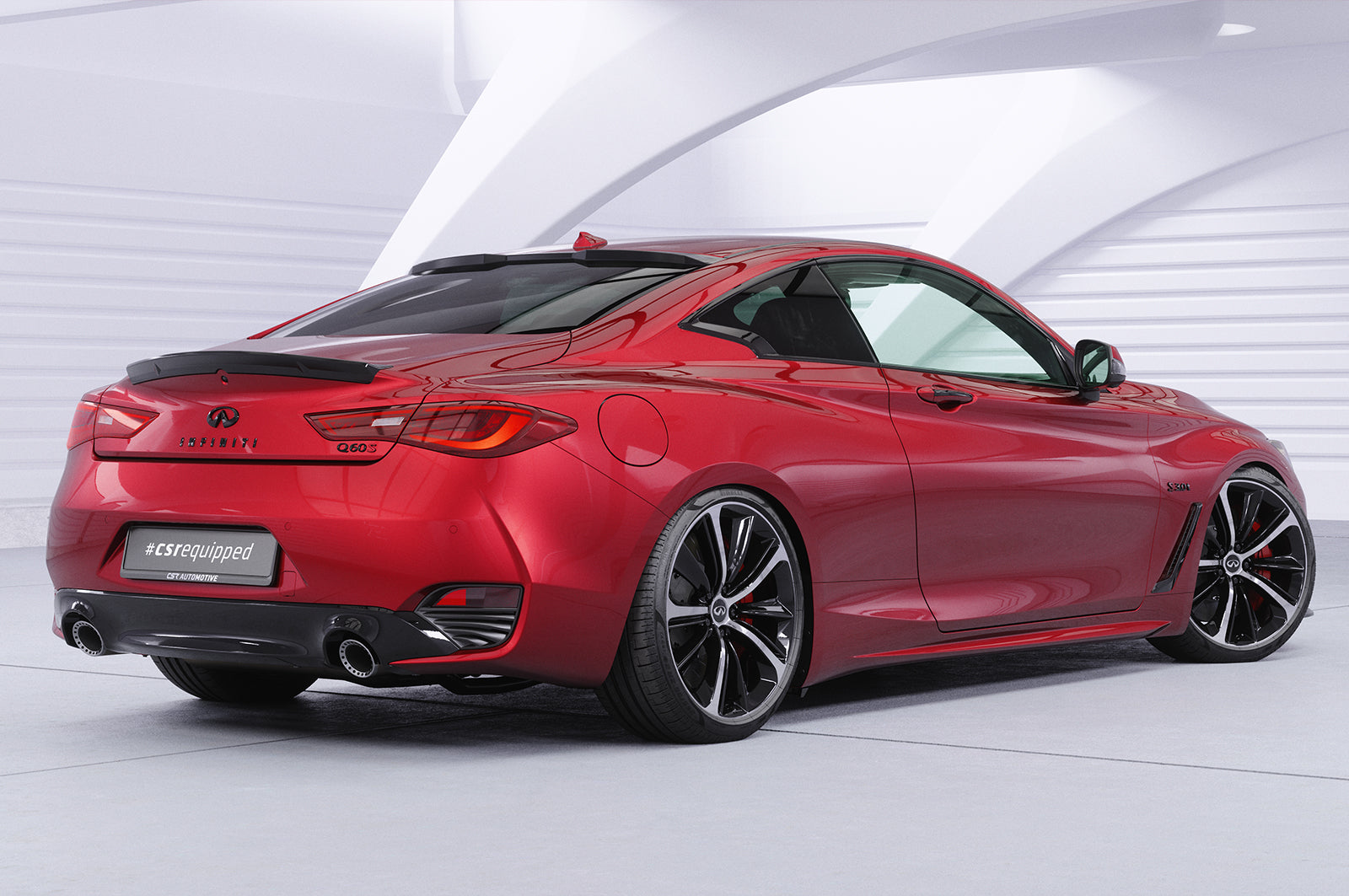 CSR Heckspoiler | Heckflügel mit ABE für Infiniti Q60 HF036