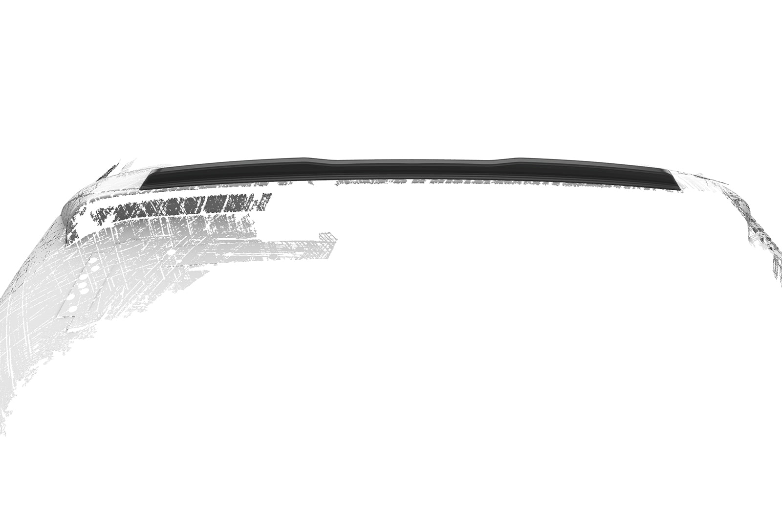 CSR Heckspoiler | Heckflügel mit ABE für BMW X5 E70 HF037-C Carbon Look Hochglanz (keine Lackierung erforderlich)