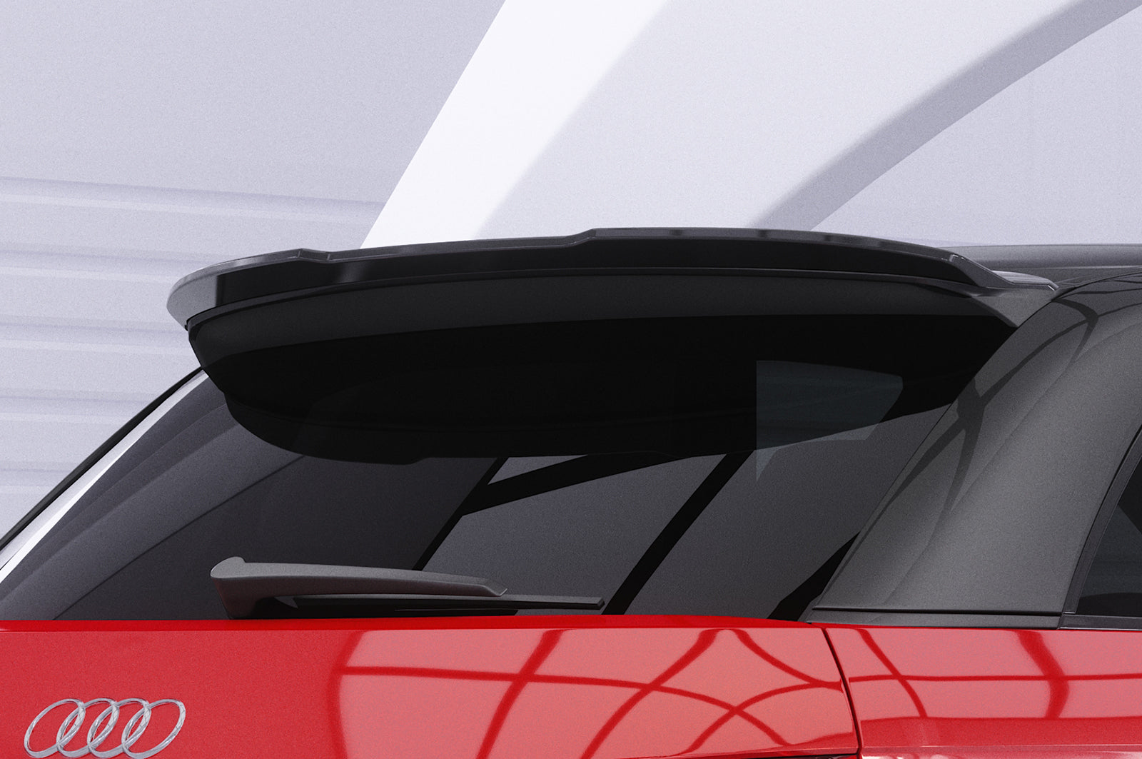 CSR Heckspoiler | Heckflügel mit ABE für Audi A1 (8X) S-Line HF039-S Strukturiert schwarz matt (keine Lackierung erforderlich)