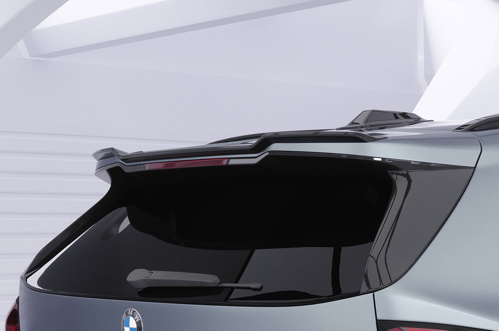 CSR Heckspoiler | Heckflügel mit ABE für BMW X1 / iX1 U11 HF044-S Strukturiert schwarz matt (keine Lackierung erforderlich)