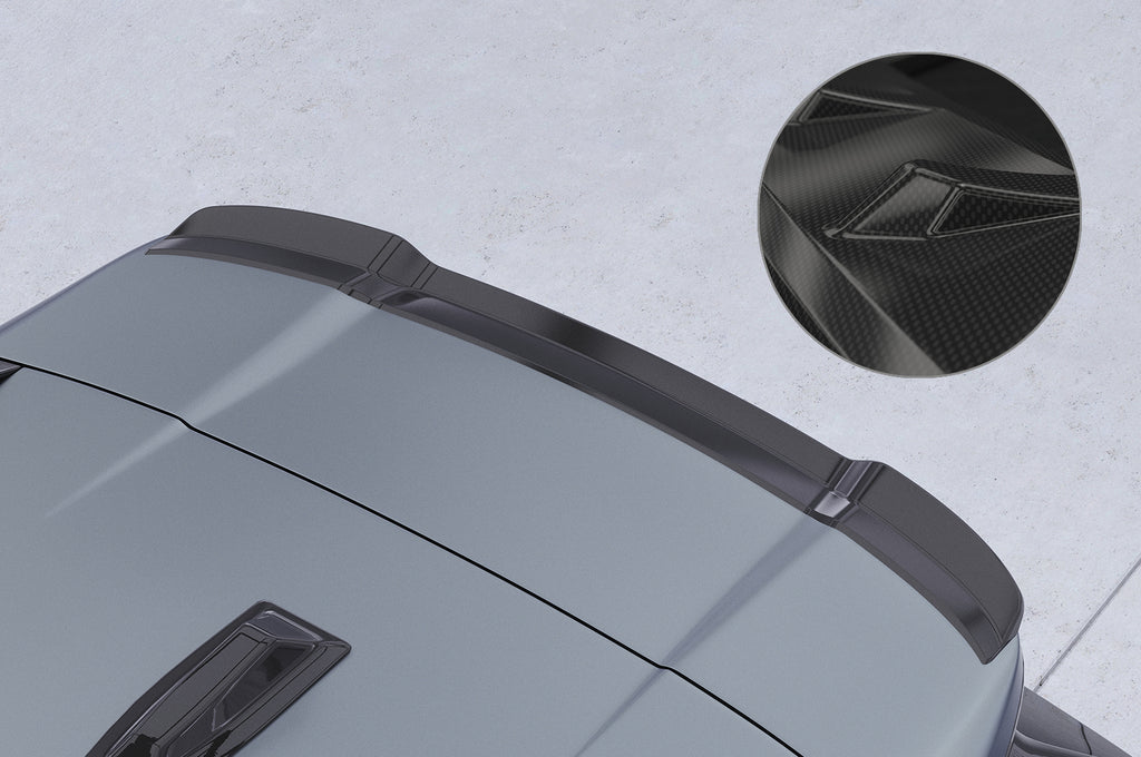 CSR Heckspoiler | Heckflügel mit ABE für BMW X1 / iX1 U11 HF044-C Carbon Look Hochglanz (keine Lackierung erforderlich)