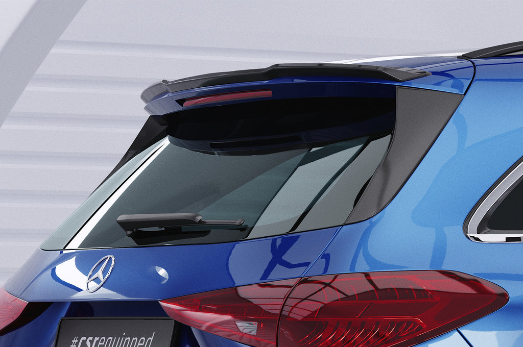 CSR Heckspoiler | Heckflügel mit ABE für Mercedes-Benz C-Klasse S206 T-Modell HF045-G Glossy schwarz Hochglanz (keine Lackierung erforderlich)