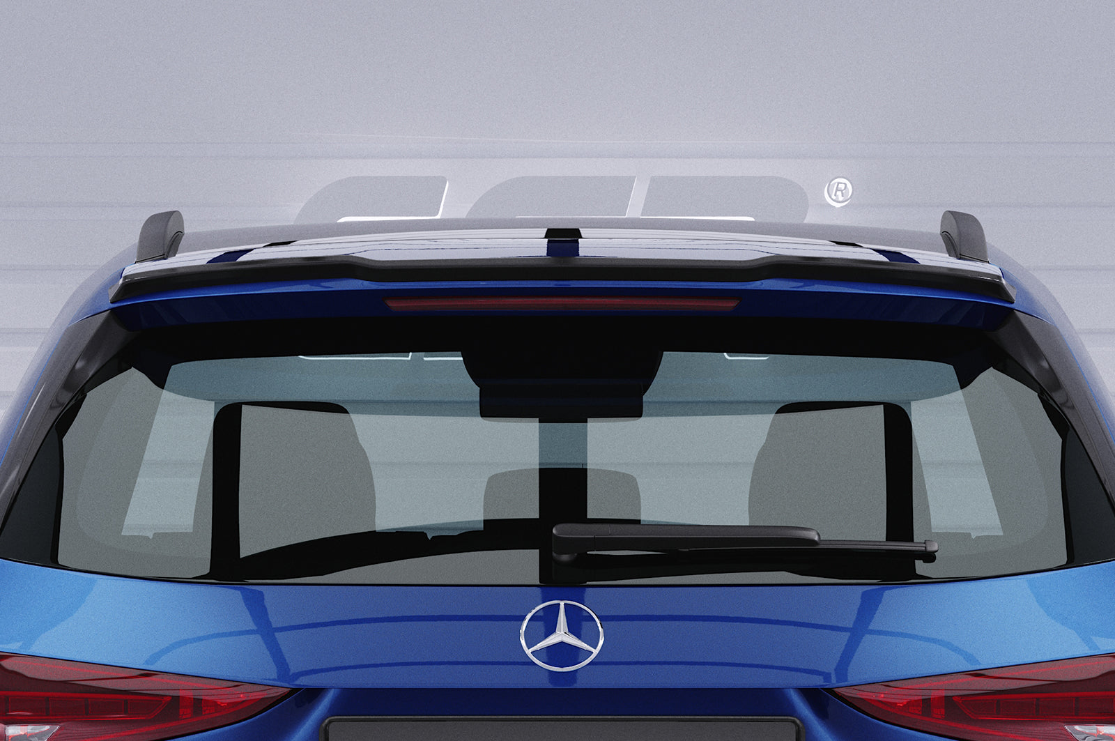 CSR Heckspoiler | Heckflügel mit ABE für Mercedes-Benz C-Klasse S206 T-Modell HF045-L Unlackiert roh (Lackierung erforderlich)