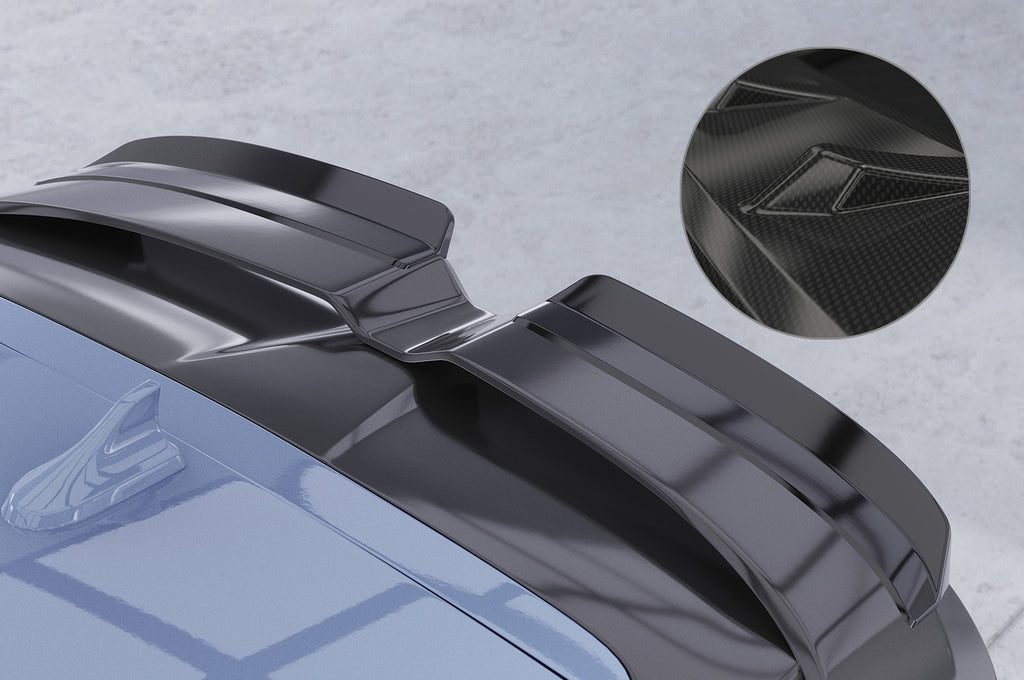 CSR Heckspoiler | Heckflügel mit ABE für Hyundai Kona N HF046-C Carbon Look Hochglanz (keine Lackierung erforderlich)