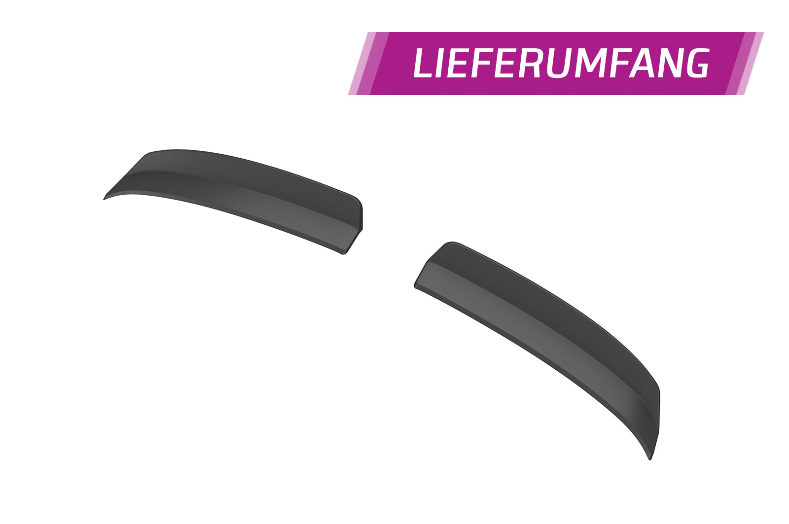 CSR Heckspoiler | Heckflügel mit ABE für Hyundai Kona N HF046-G Glossy schwarz Hochglanz (keine Lackierung erforderlich)