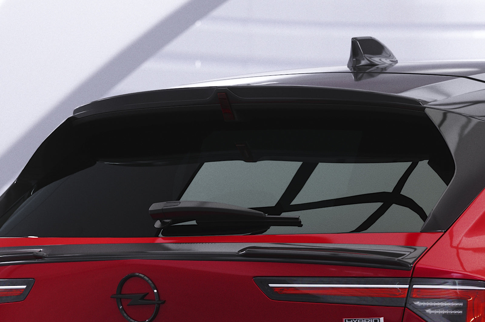 CSR Heckspoiler | Heckflügel mit ABE für Opel Astra L HF052-C Carbon Look Hochglanz (keine Lackierung erforderlich)