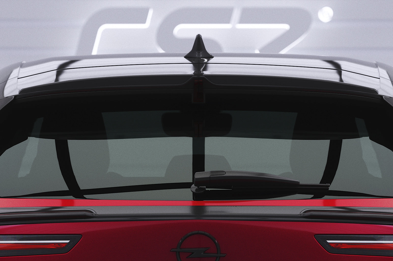 CSR Heckspoiler | Heckflügel mit ABE für Opel Astra L HF052-L Unlackiert roh (Lackierung erforderlich)