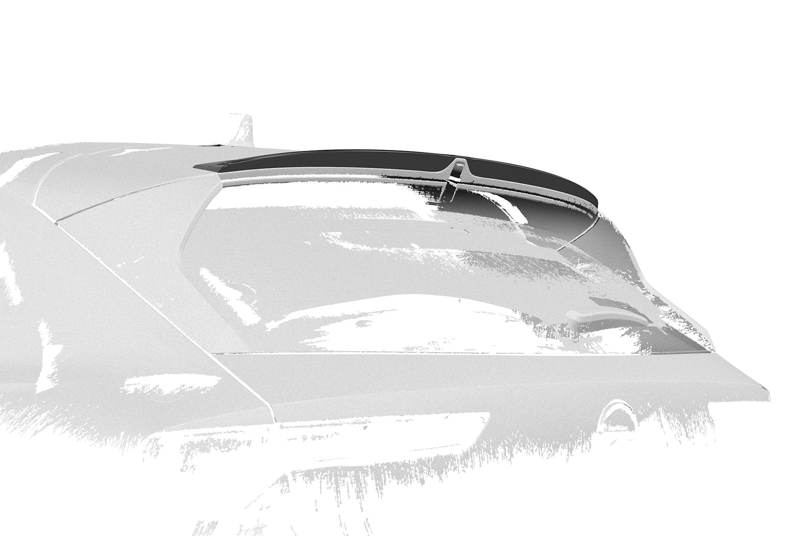 CSR Heckspoiler | Heckflügel mit ABE für Opel Astra L HF052-L Unlackiert roh (Lackierung erforderlich)