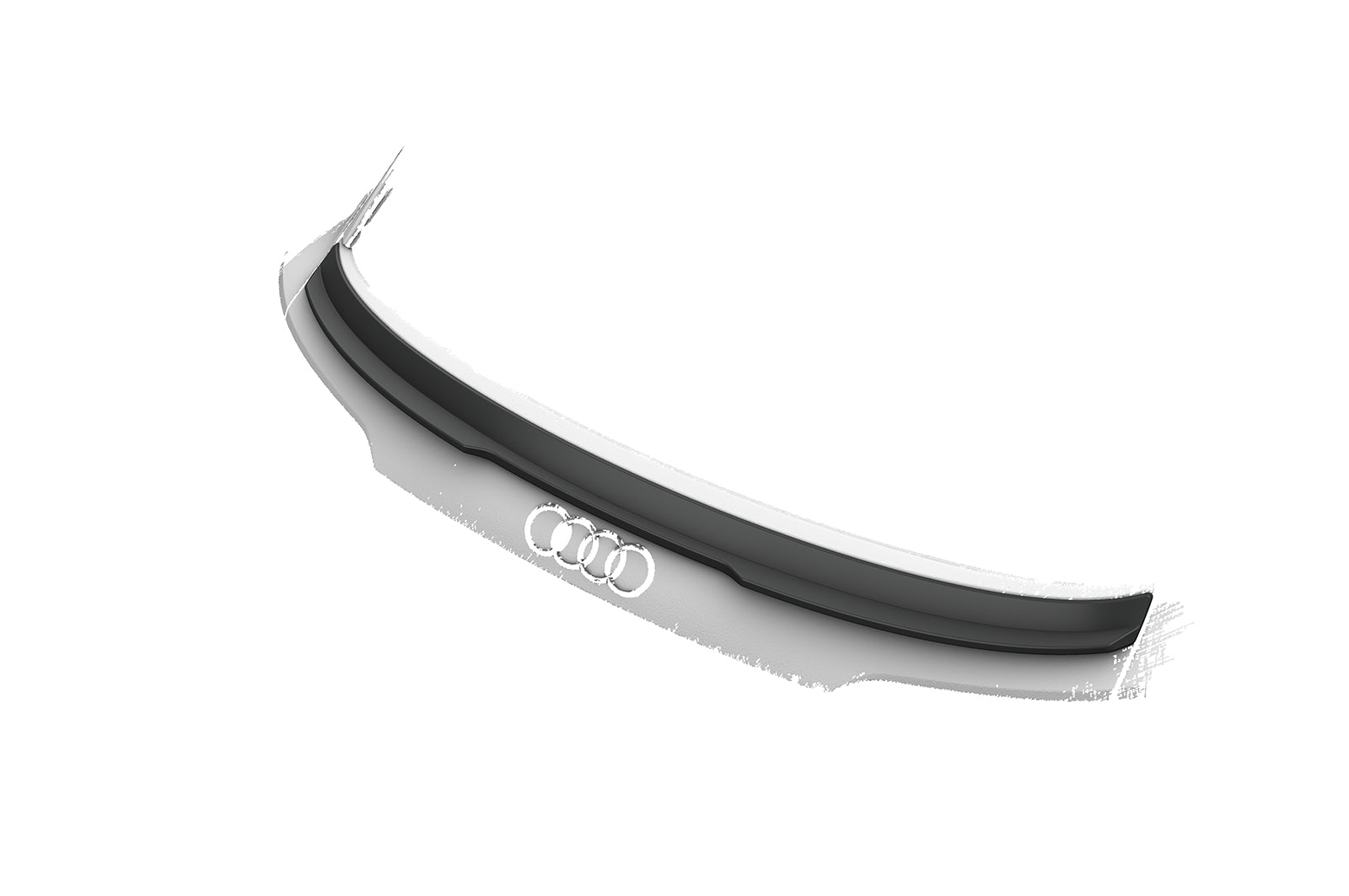 CSR Heckspoiler | Heckflügel mit ABE für Audi e-tron / Q8 e-tron (GE) HF055-C Carbon Look Hochglanz (keine Lackierung erforderlich)