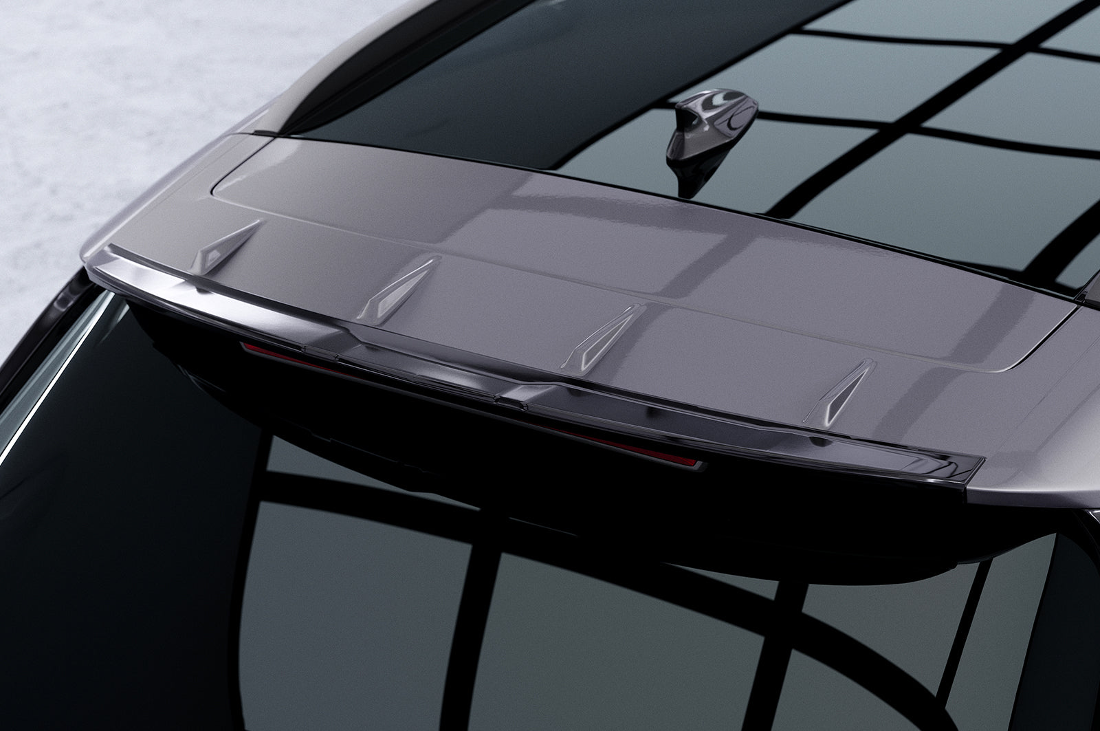 CSR Heckspoiler | Heckflügel mit ABE für Hyundai Tucson 4 (NX4) HF068-L Unlackiert roh (Lackierung erforderlich)