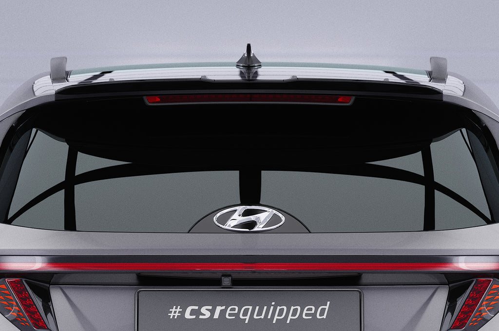 CSR Heckspoiler | Heckflügel mit ABE für Hyundai Tucson 4 (NX4) HF068-C Carbon Look Hochglanz (keine Lackierung erforderlich)