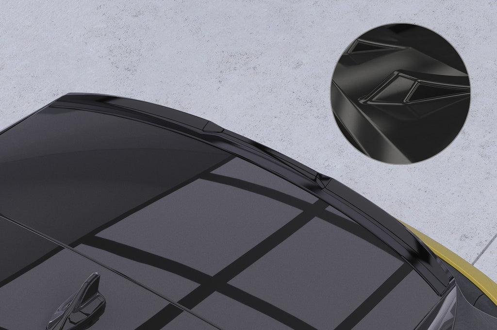 CSR Heckspoiler | Heckflügel mit ABE für VW ID.4 HF076-G Glossy schwarz Hochglanz (keine Lackierung erforderlich)