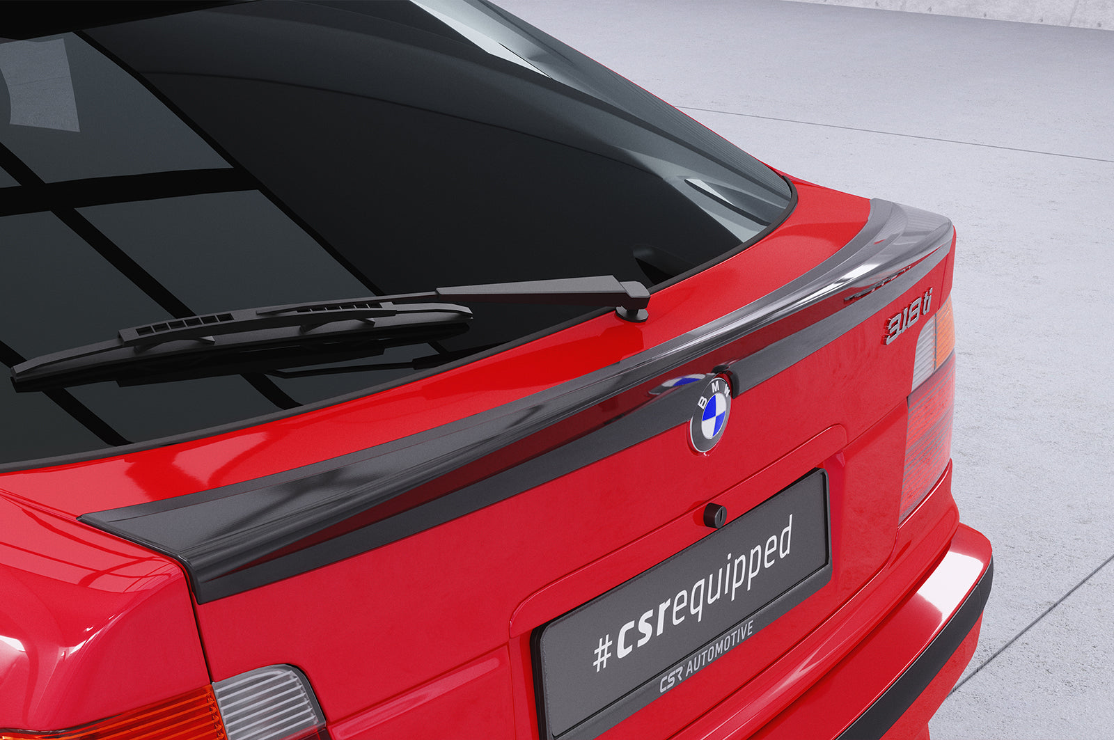 CSR Heckspoiler | Heckflügel mit ABE für BMW 3er E36 Compact HF090