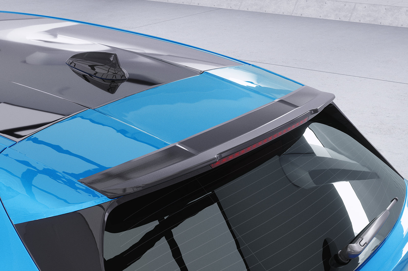 CSR Heckspoiler | Heckflügel mit ABE für BMW 1er F40 HF091-S Strukturiert schwarz matt (keine Lackierung erforderlich)