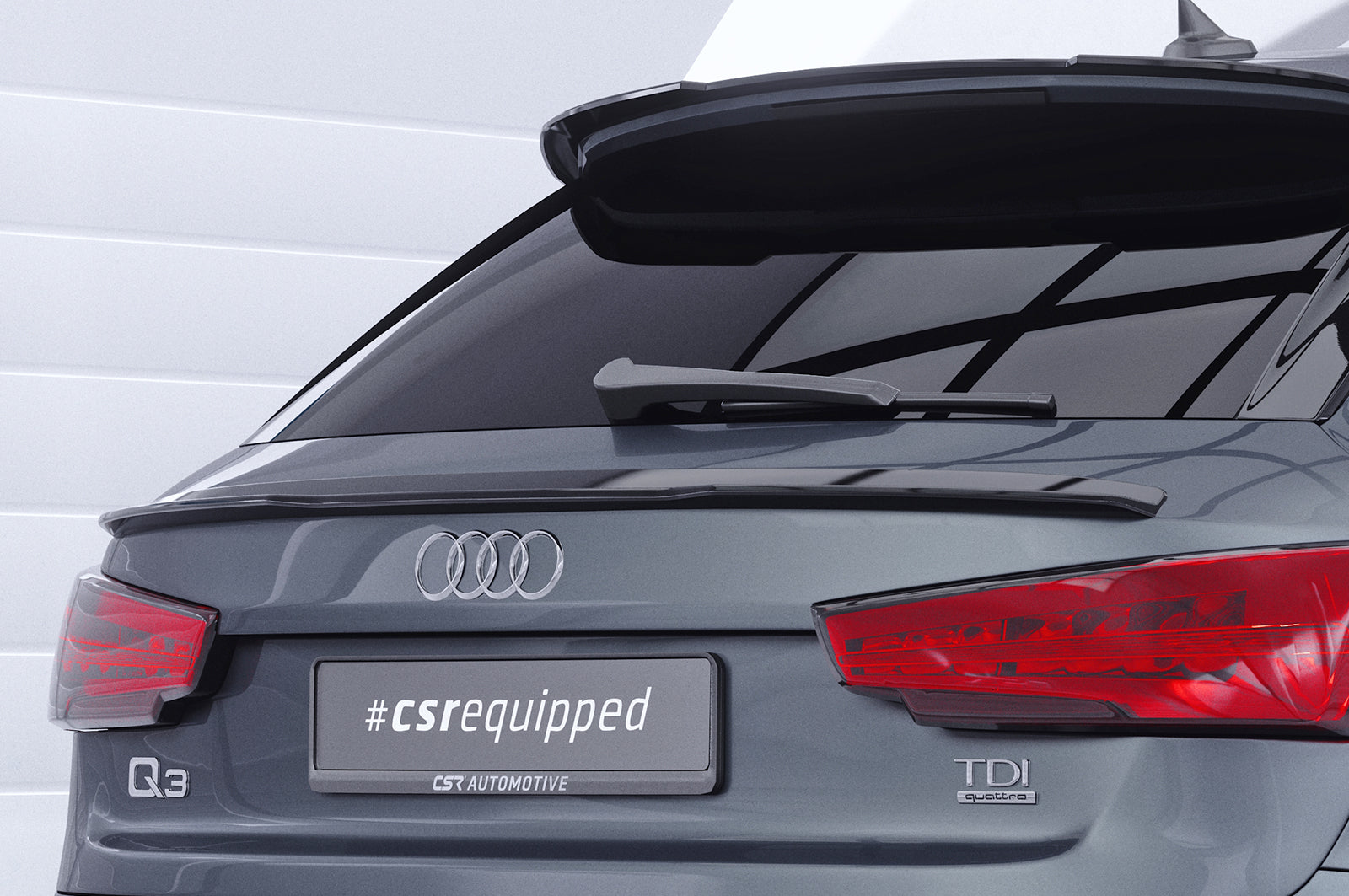 CSR Heckspoiler | Heckflügel mit ABE für Audi Q3 (8U) HF094