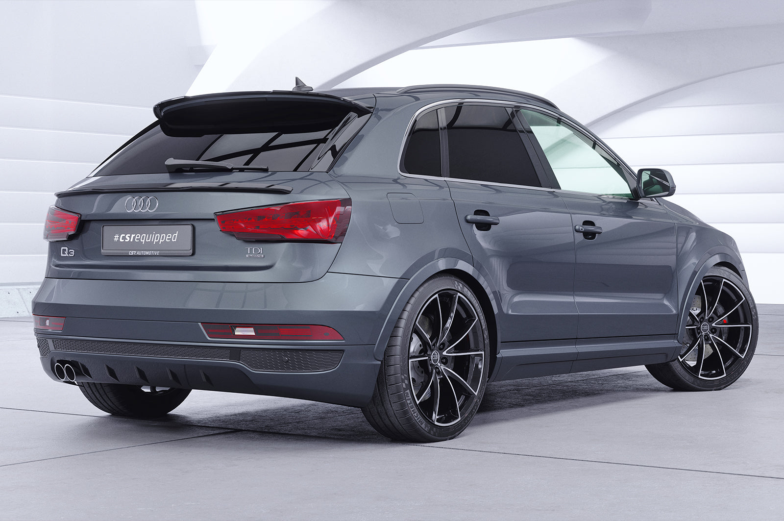 CSR Heckspoiler | Heckflügel mit ABE für Audi Q3 (8U) HF094