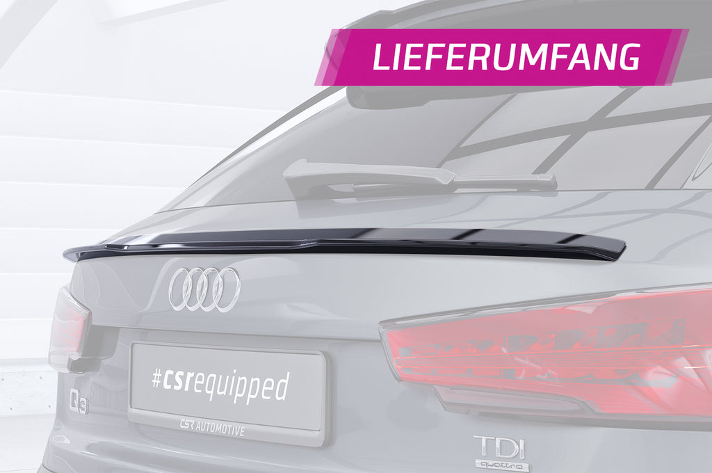 CSR Heckspoiler | Heckflügel mit ABE für Audi Q3 (8U) HF094