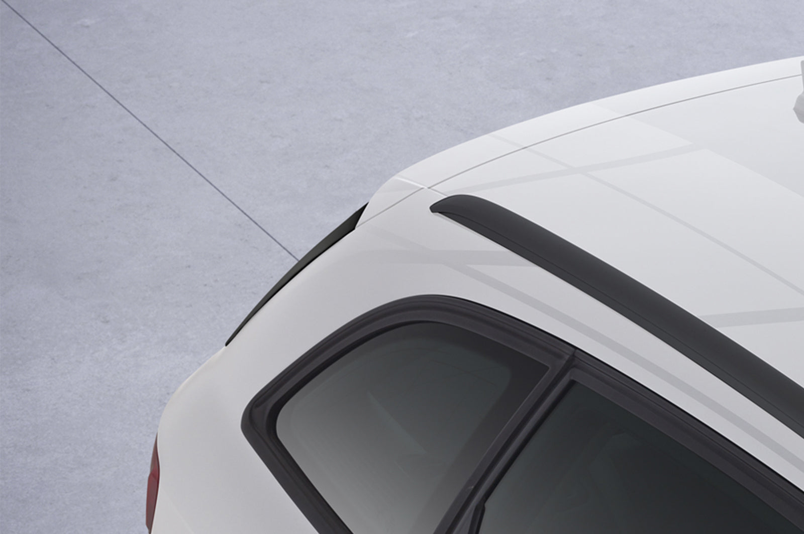 CSR Heckspoiler | Heckflügel mit ABE für Audi A4 B8 (Typ 8K) Avant HF095-L Unlackiert roh (Lackierung erforderlich)