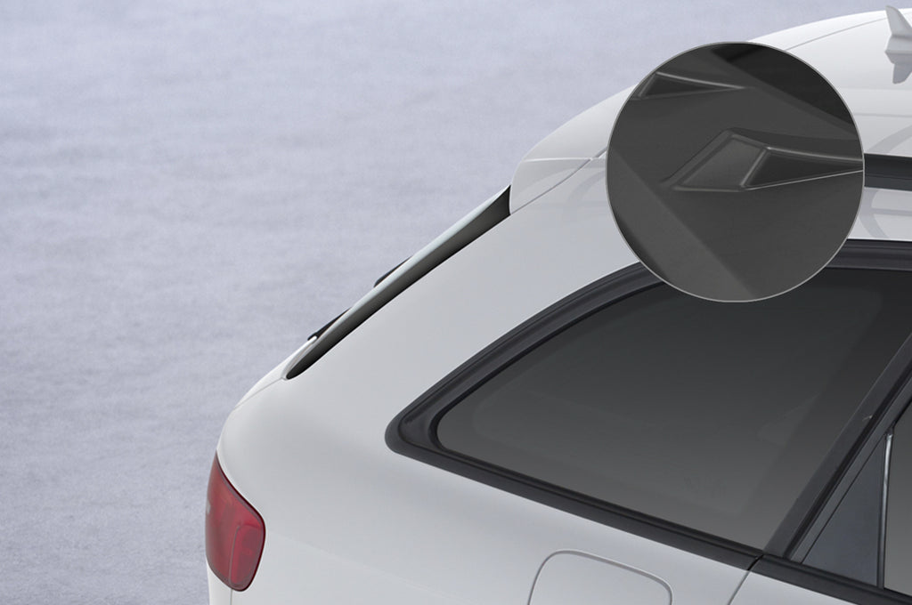 CSR Heckspoiler | Heckflügel mit ABE für Audi A4 B8 (Typ 8K) Avant HF095-L Unlackiert roh (Lackierung erforderlich)