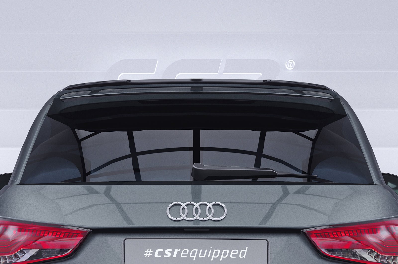 CSR Heckspoiler | Heckflügel mit ABE für Audi S1 (8X) Sportback HF100