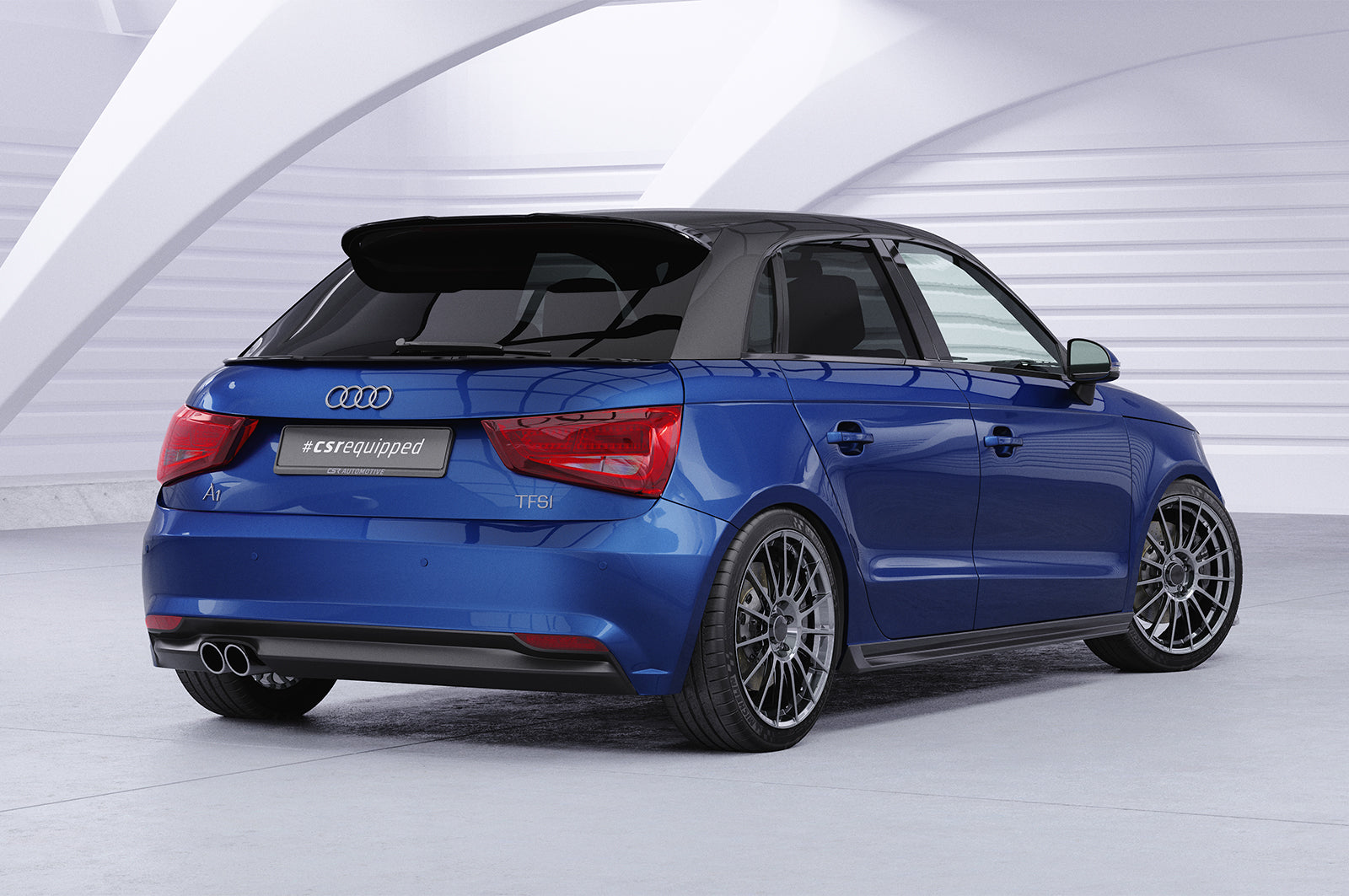 CSR Heckspoiler | Heckflügel mit ABE für Audi A1 / S1 (8X) Sportback HF102