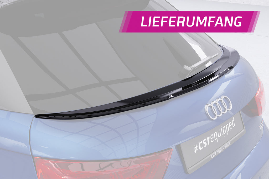 CSR Heckspoiler | Heckflügel mit ABE für Audi A1 / S1 (8X) Sportback HF102