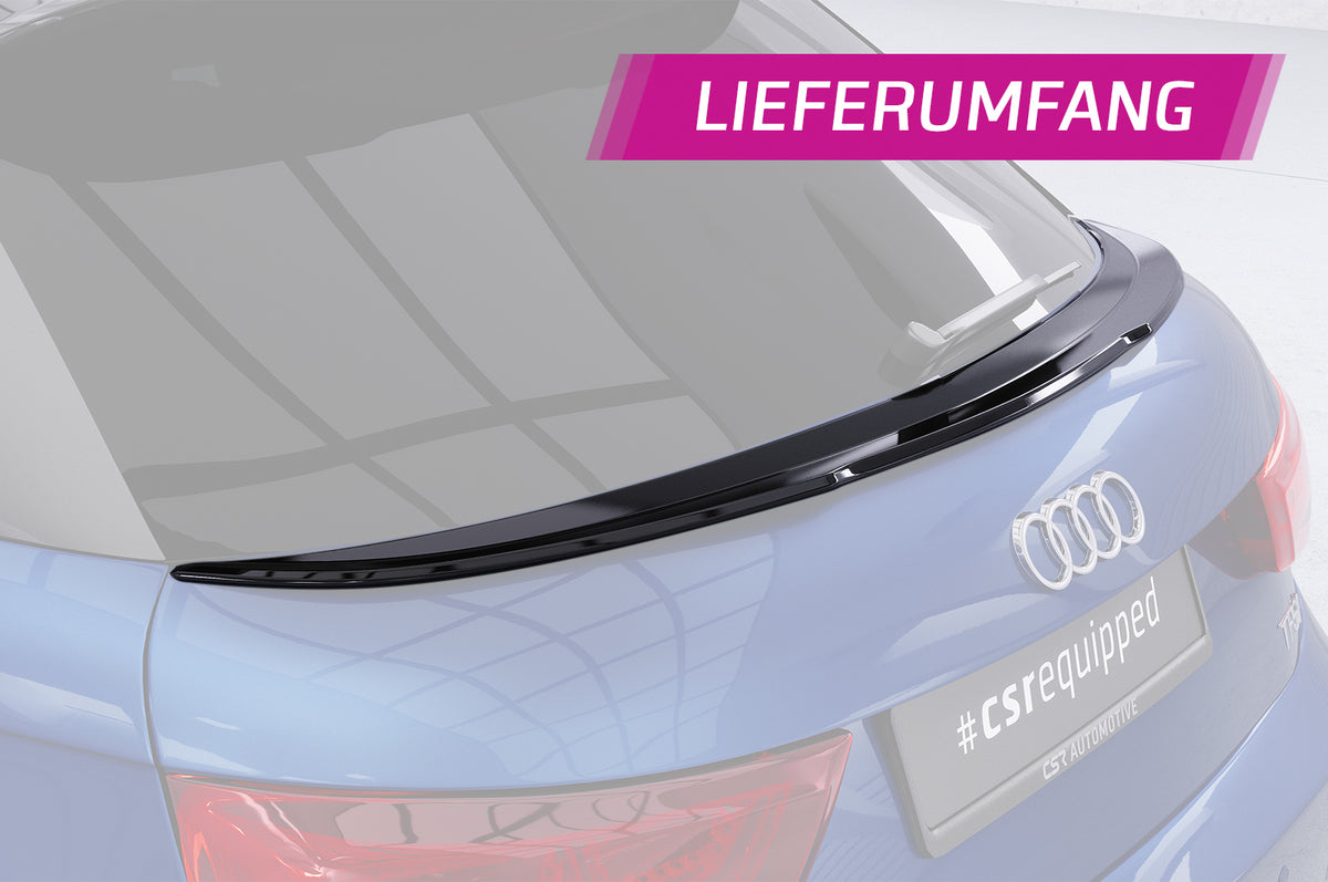 CSR Heckspoiler | Heckflügel mit ABE für Audi A1 / S1 (8X) Sportback HF102