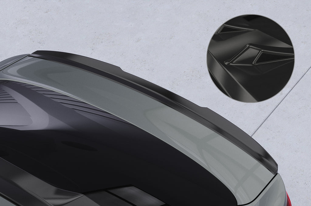 CSR Heckspoiler | Heckflügel mit ABE für Polestar 2 HF104-G Glossy schwarz Hochglanz (keine Lackierung erforderlich)