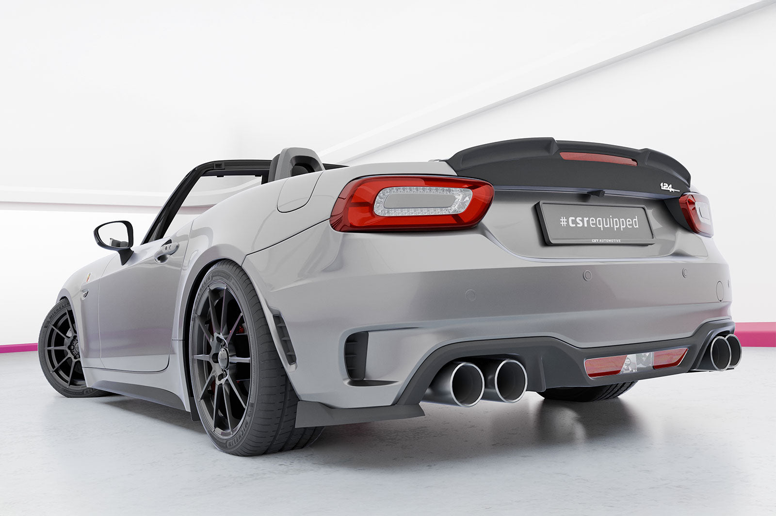 CSR Heckspoiler | Heckflügel mit ABE für Fiat 124 Spider (inkl. Abarth) HF106