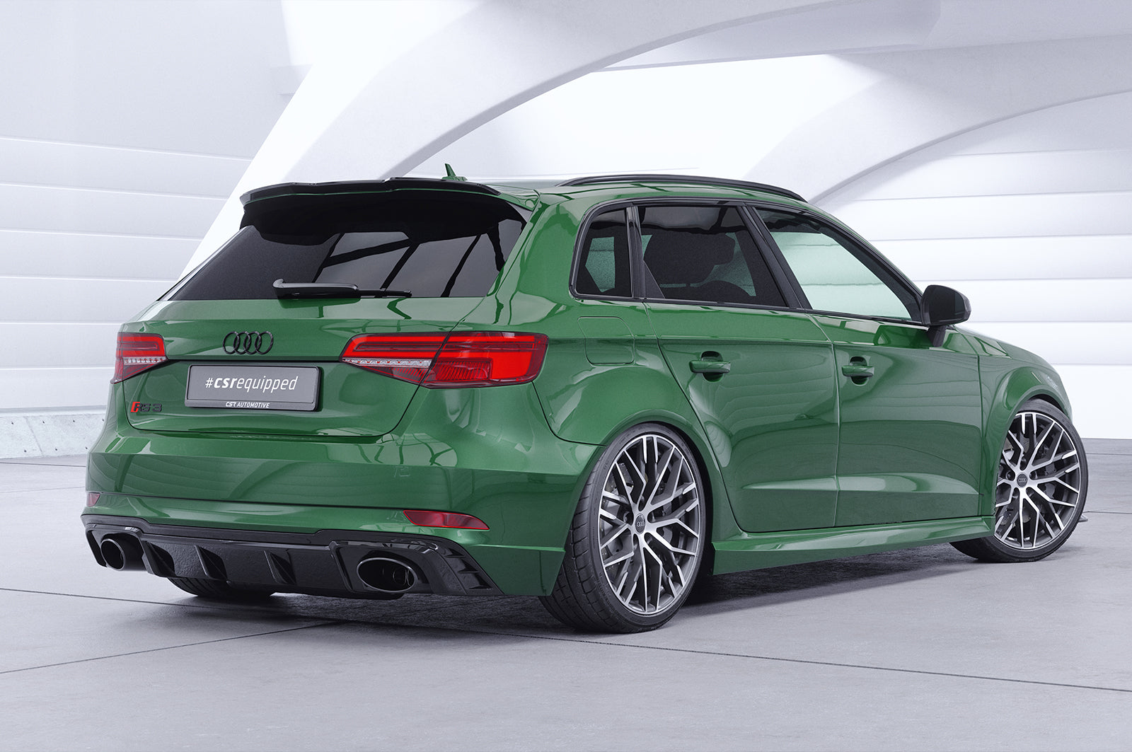 CSR Heckspoiler | Heckflügel mit ABE für Audi RS3 8V Sportback HF109