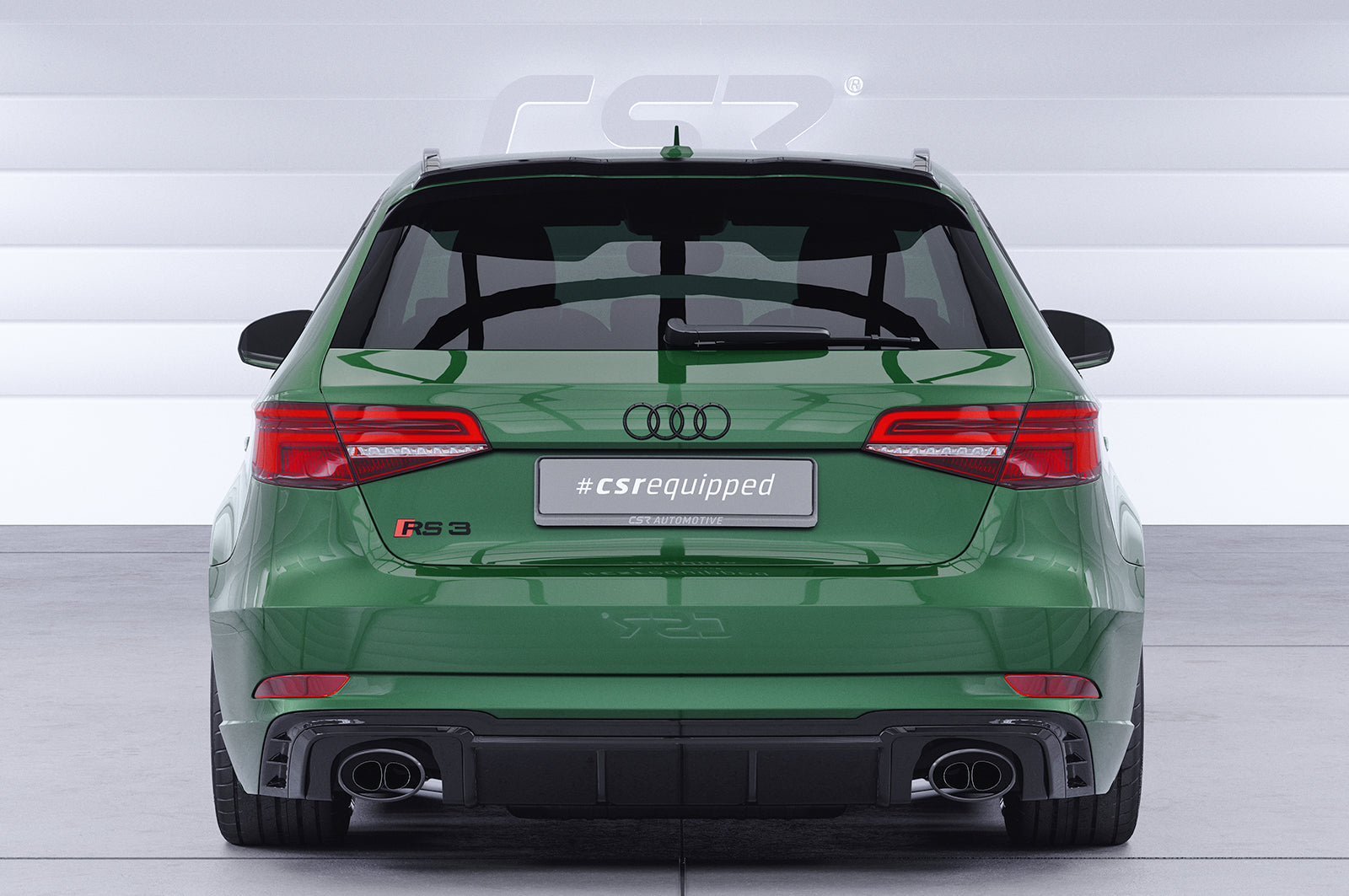 CSR Heckspoiler | Heckflügel mit ABE für Audi RS3 8V Sportback HF109