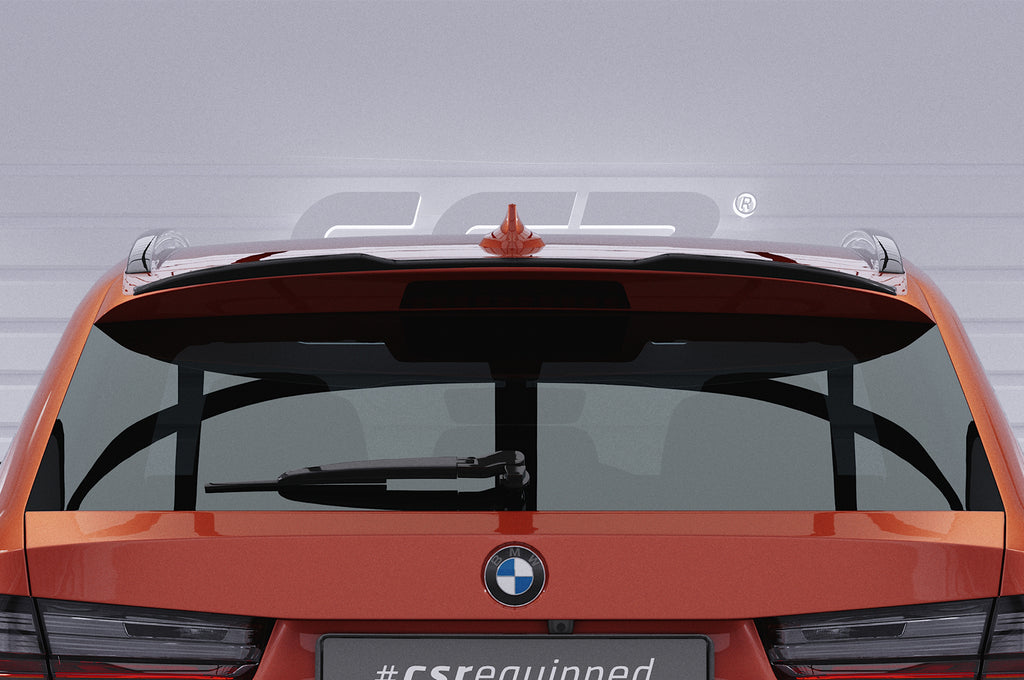 CSR Heckspoiler | Heckflügel mit ABE für BMW 3er G21 Touring HF112-G Glossy schwarz Hochglanz (keine Lackierung erforderlich)