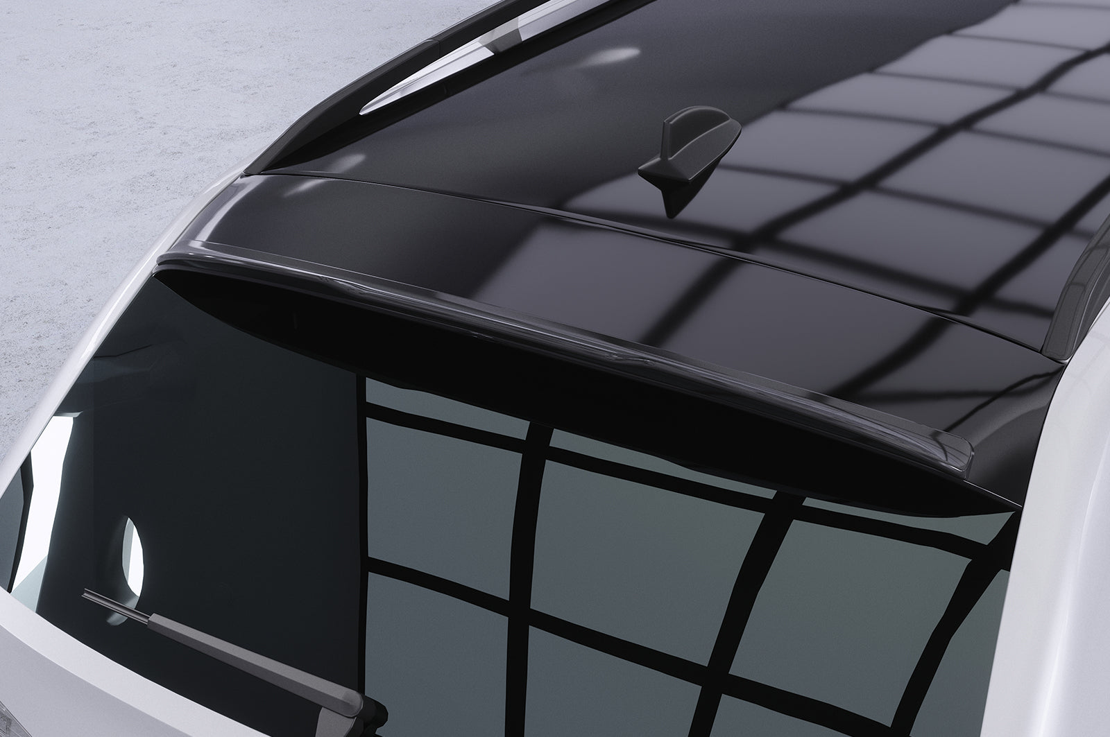 CSR Heckspoiler | Heckflügel mit ABE für BMW 3er E91 Touring HF113-S Strukturiert schwarz matt (keine Lackierung erforderlich)