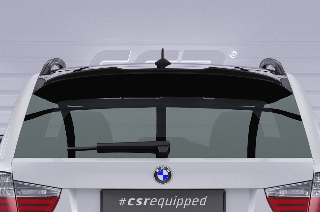 CSR Heckspoiler | Heckflügel mit ABE für BMW 3er E91 Touring HF113-L Unlackiert roh (Lackierung erforderlich)