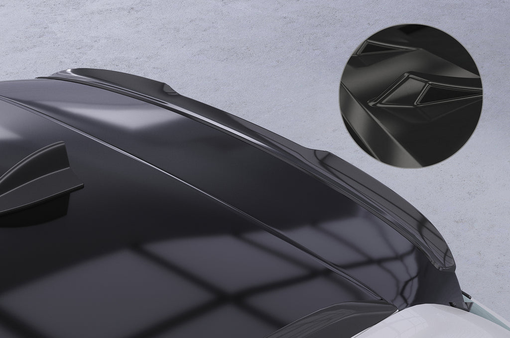 CSR Heckspoiler | Heckflügel mit ABE für BMW 3er E91 Touring HF113-G Glossy schwarz Hochglanz (keine Lackierung erforderlich)