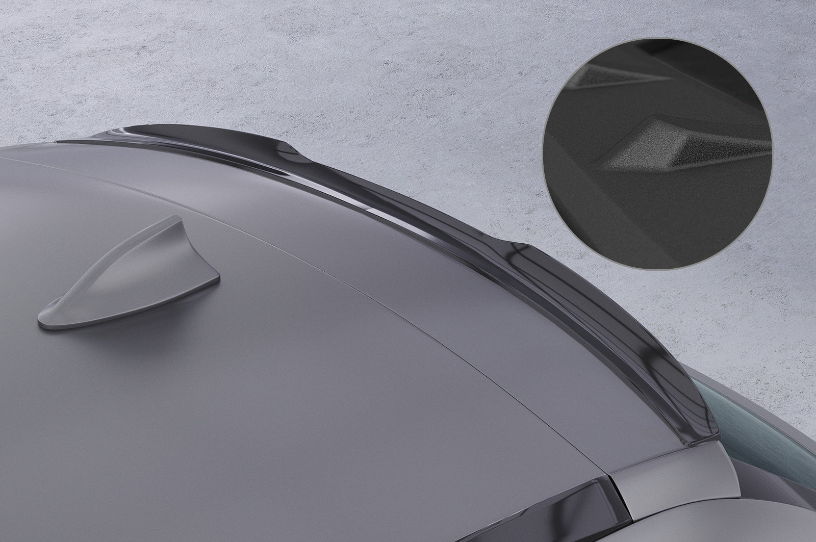 CSR Heckspoiler | Heckflügel mit ABE für BMW 5er F11 Touring HF114-S Strukturiert schwarz matt (keine Lackierung erforderlich)