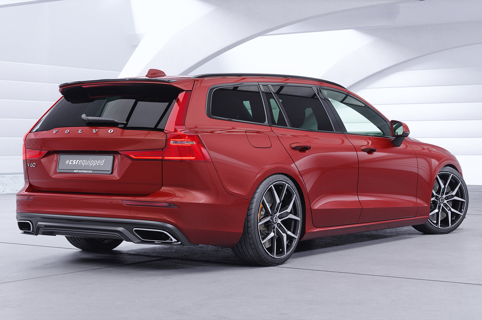 CSR Heckspoiler | Heckflügel mit ABE für Volvo V60 (2.Gen) HF116
