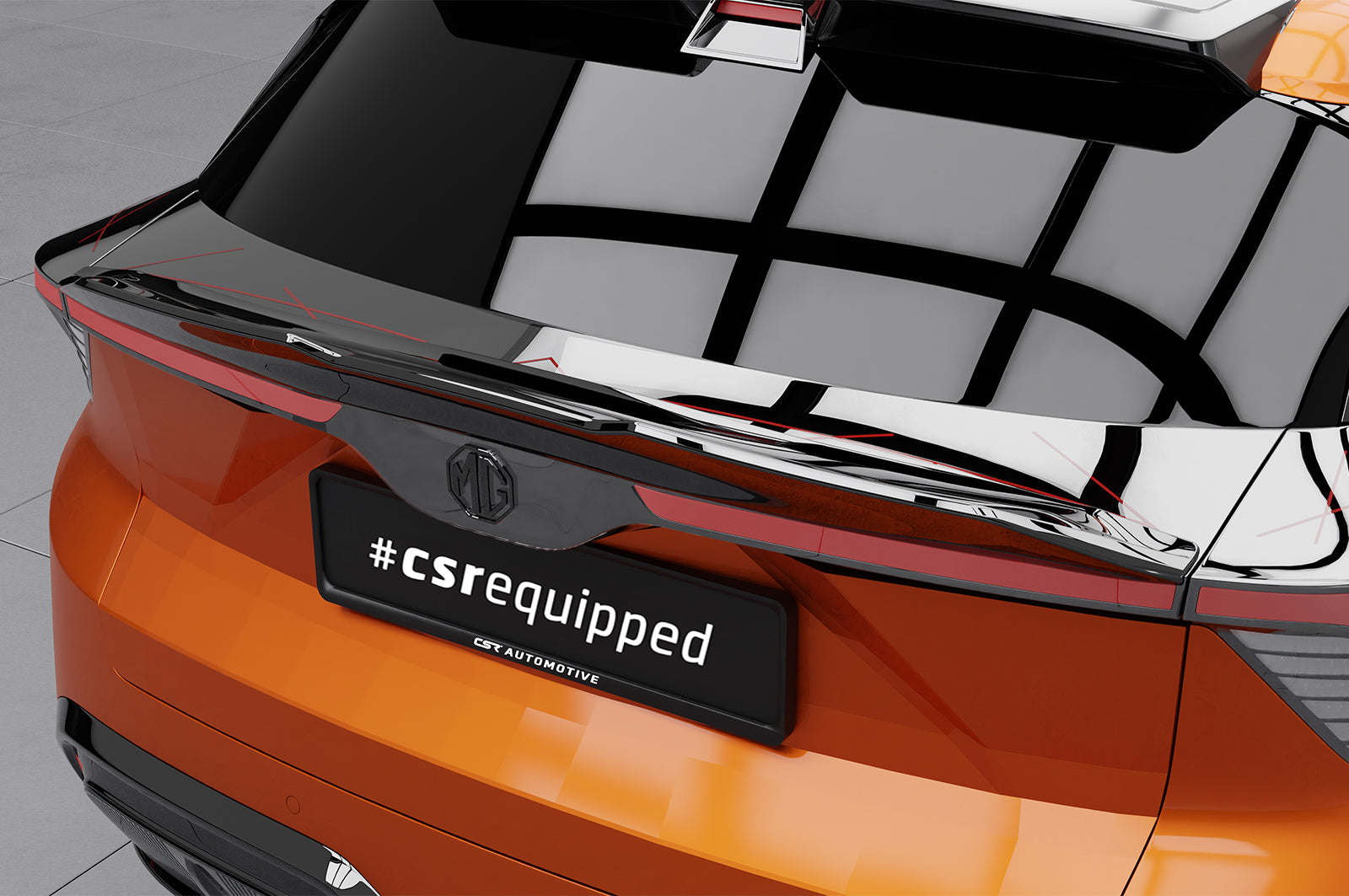 CSR Heckspoiler | Heckflügel mit ABE für MG Mulan / 4 HF118