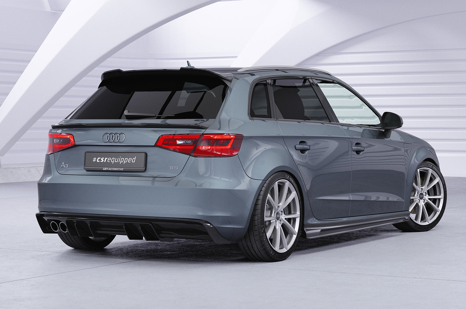 CSR Heckspoiler | Heckflügel mit ABE für Audi A3 / S3 / RS3 8V HF124