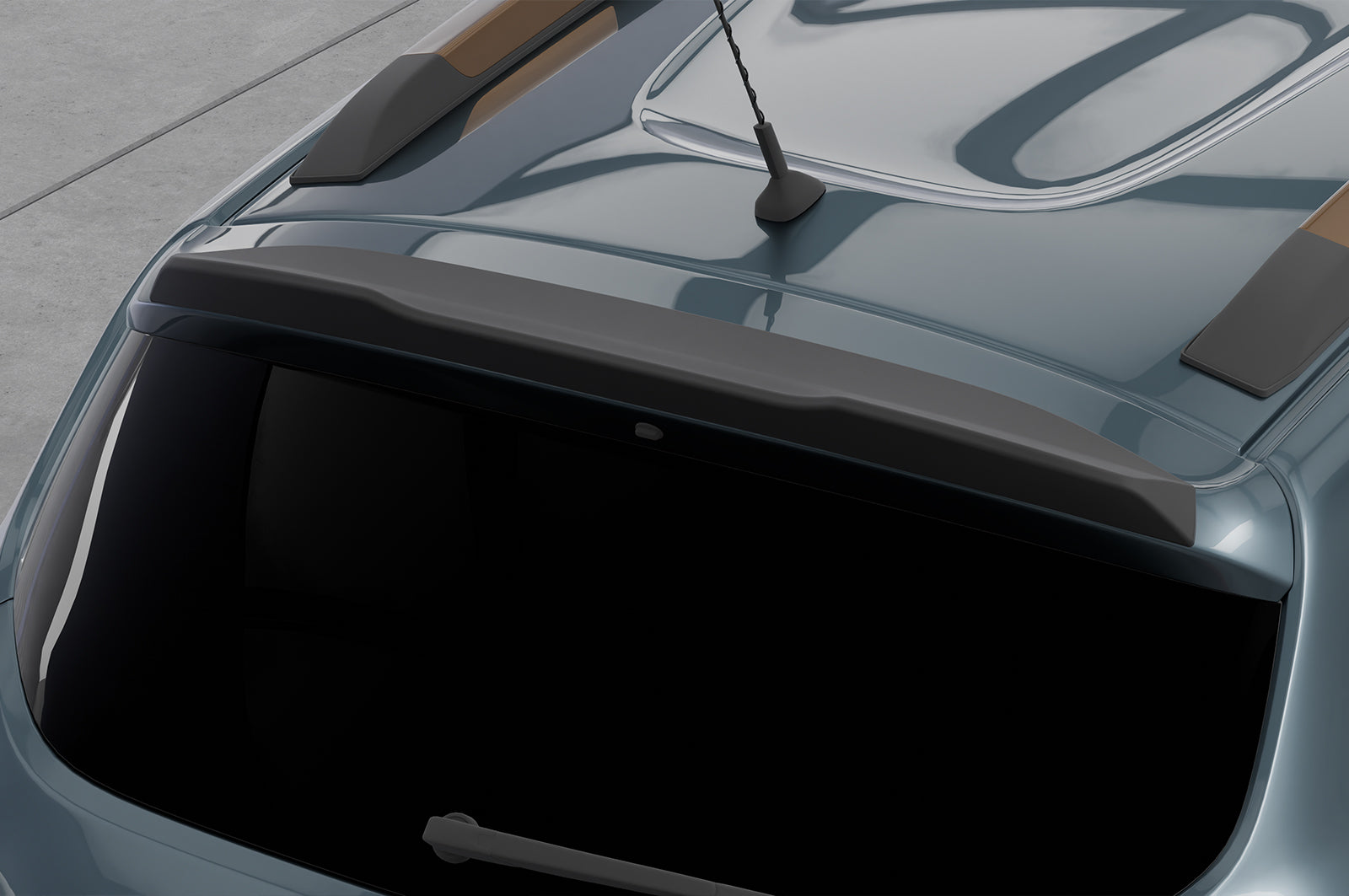 CSR Heckspoiler | Heckflügel mit ABE für Dacia Spring Electric HF129