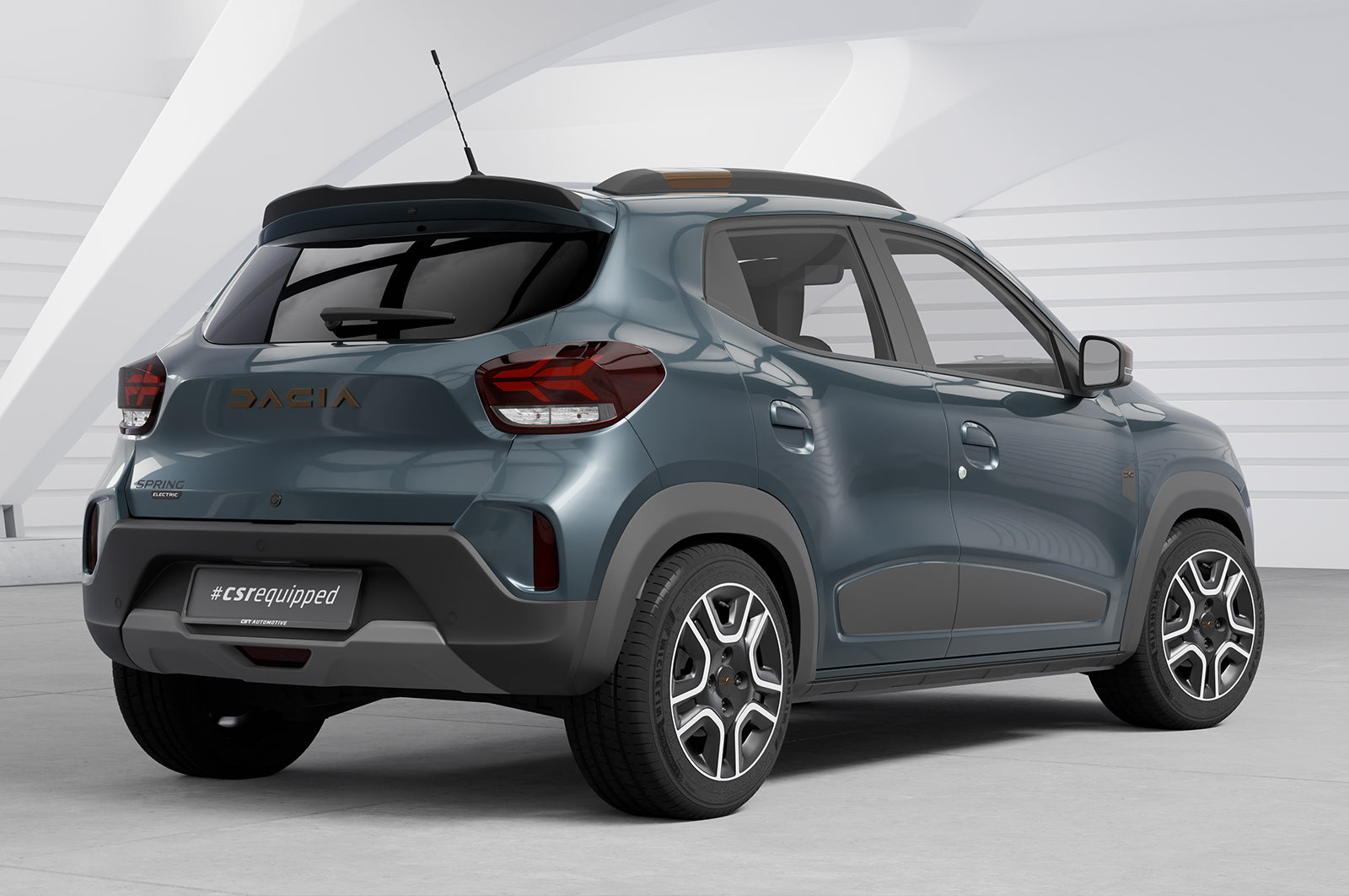 CSR Heckspoiler | Heckflügel mit ABE für Dacia Spring Electric HF129