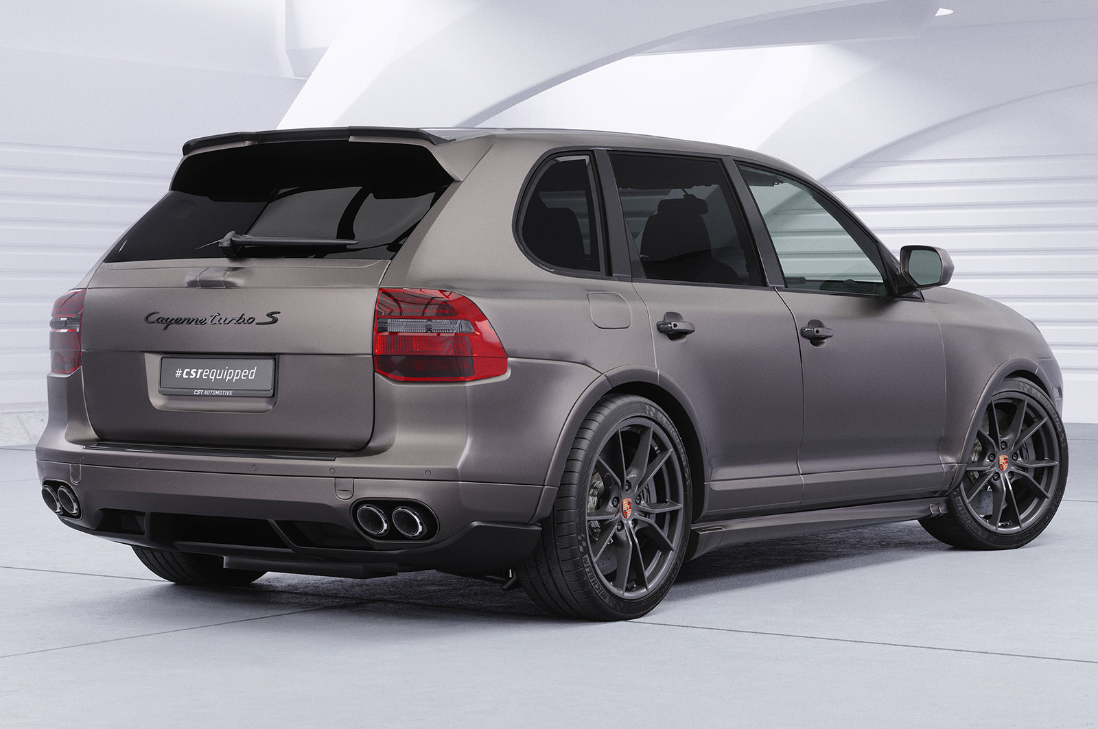 CSR Heckspoiler | Heckflügel mit ABE für Porsche Cayenne (Typ 9PA) Turbo HF137