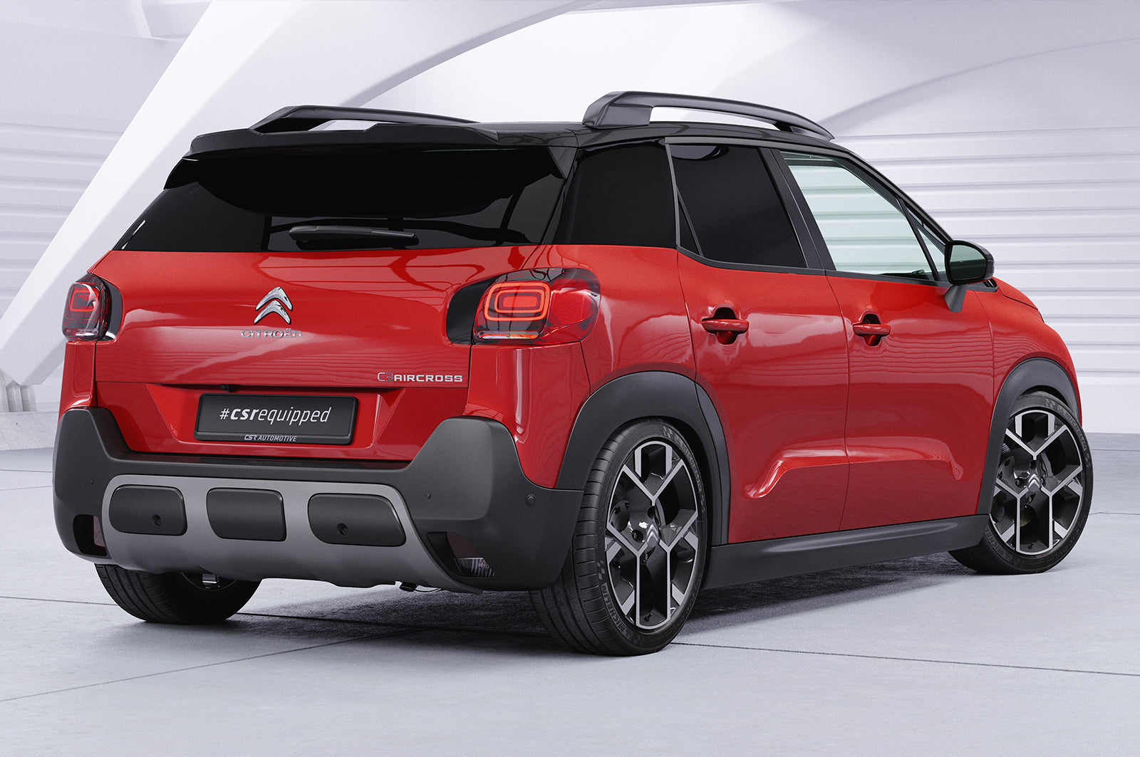 CSR Heckspoiler | Heckflügel mit ABE für Citroen C3 Aircross 2 HF148