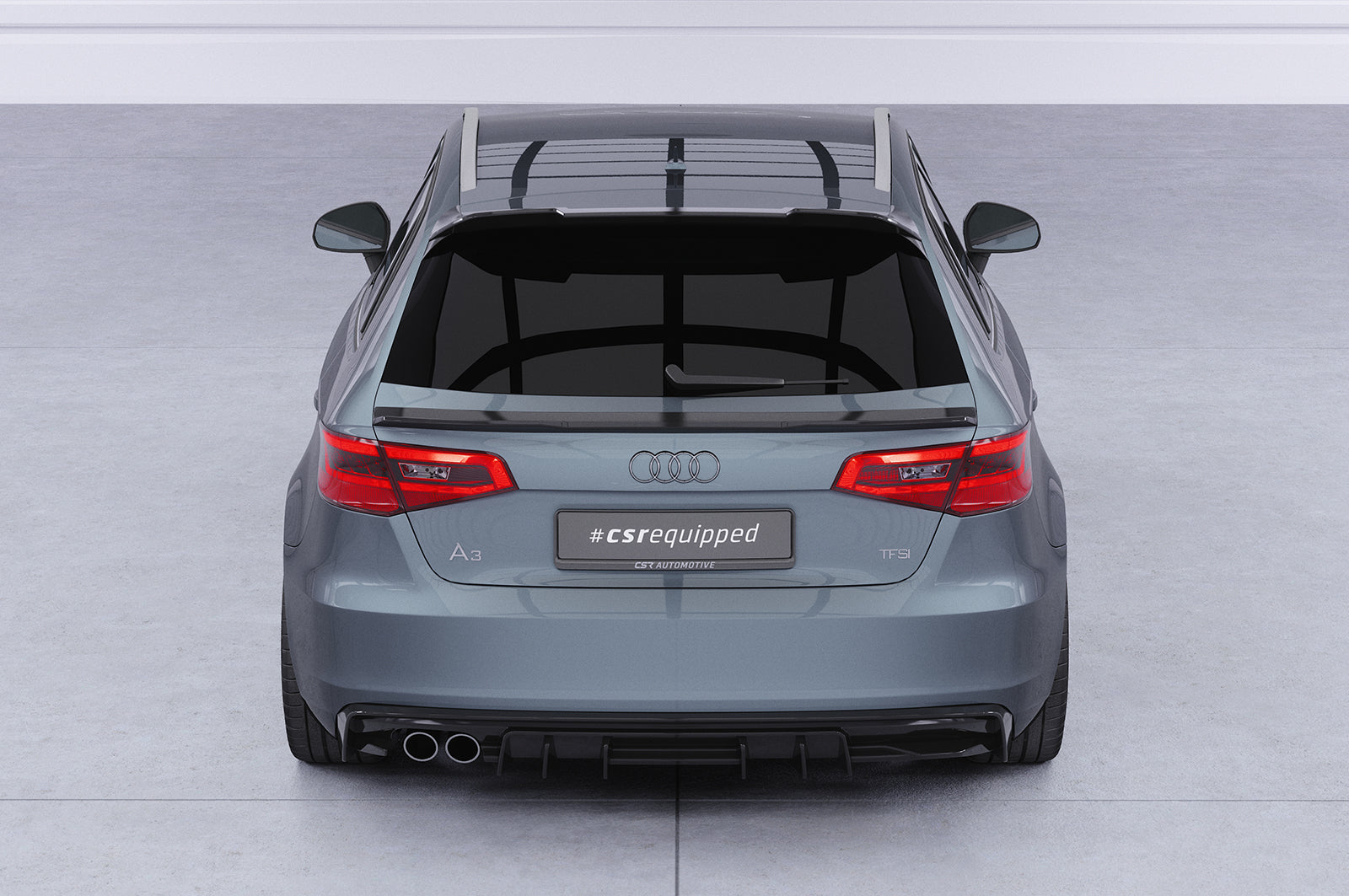 CSR Heckspoiler | Heckflügel mit ABE für Audi A3 8V HF156